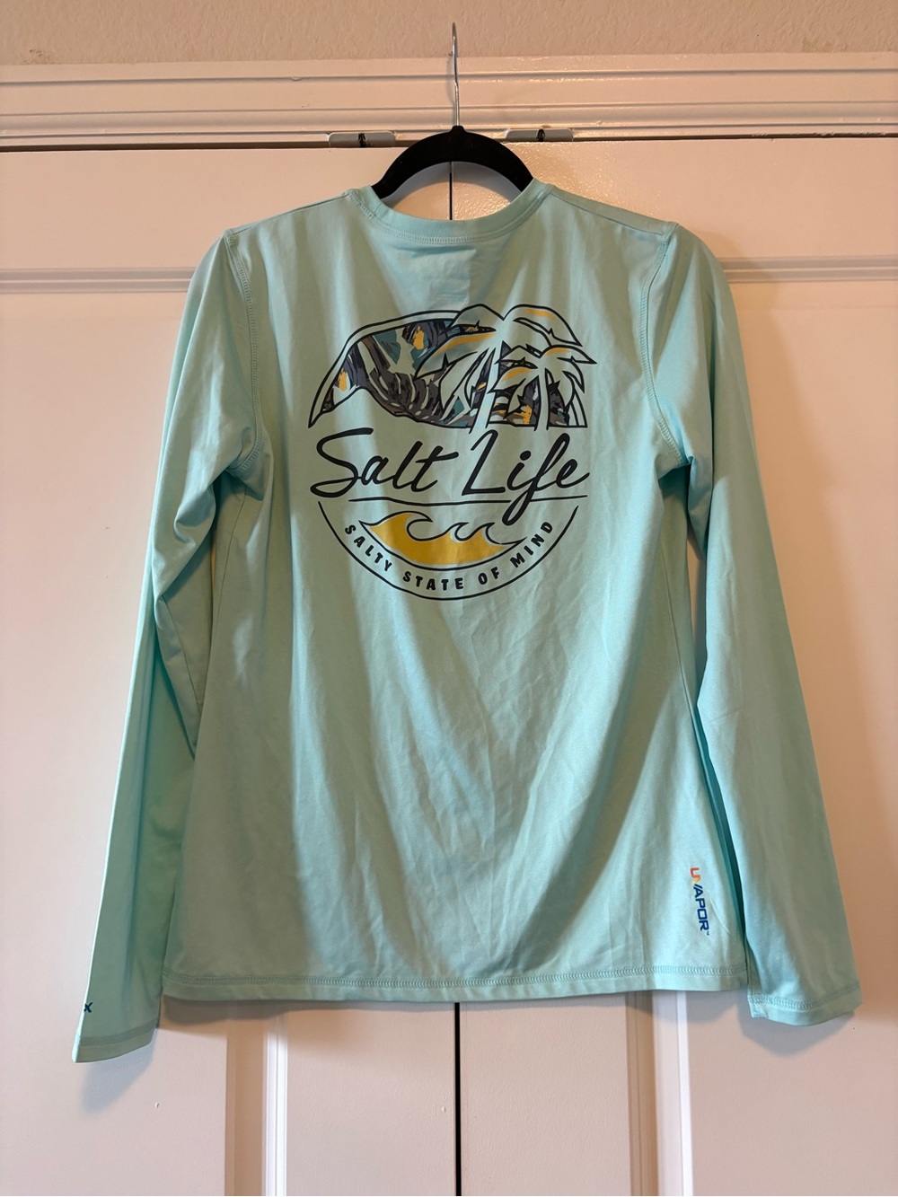 Women’s Salt Life Mint Green Long Sleeve Tee - Picture 4 of 4